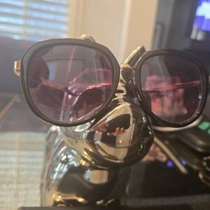 Bally Black and Pink Sunglasses